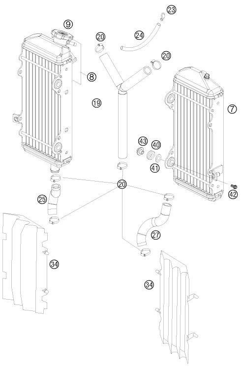 Náhled schématu COOLING SYSTEM