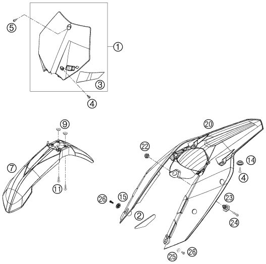 Náhled schématu MASK, FENDERS