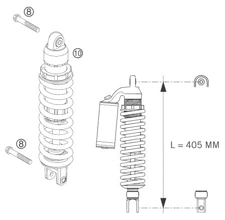 Náhled schématu SHOCK ABSORBER