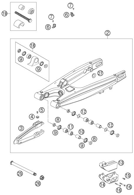 Náhled schématu SWING ARM