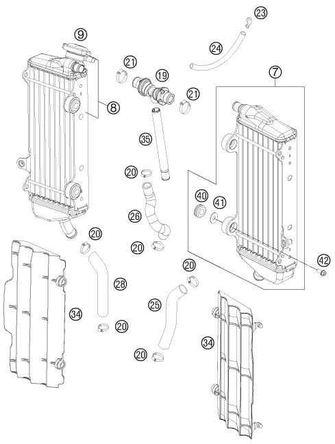 Náhled schématu COOLING SYSTEM