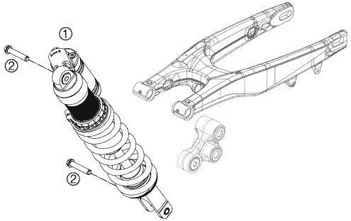 Náhled schématu SHOCK ABSORBER