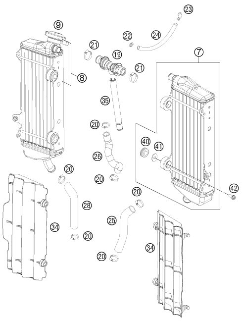 Náhled schématu COOLING SYSTEM