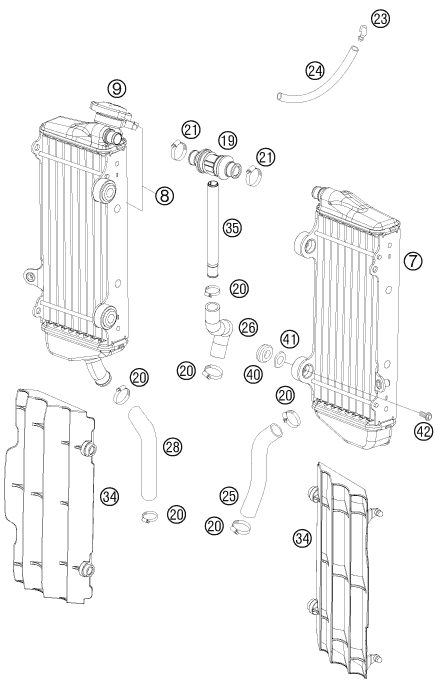 Náhled schématu COOLING SYSTEM