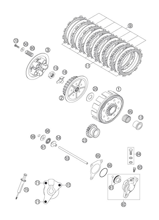 Náhled schématu CLUTCH