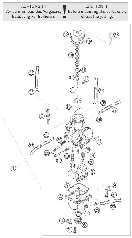 Náhled schématu CARBURETOR