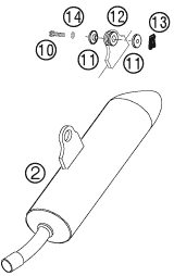 Náhled schématu EXHAUST SYSTEM