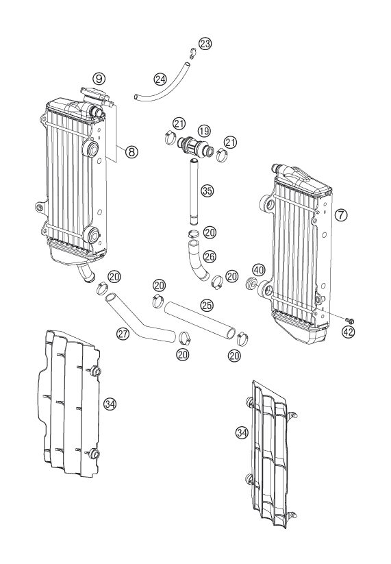 Náhled schématu COOLING SYSTEM