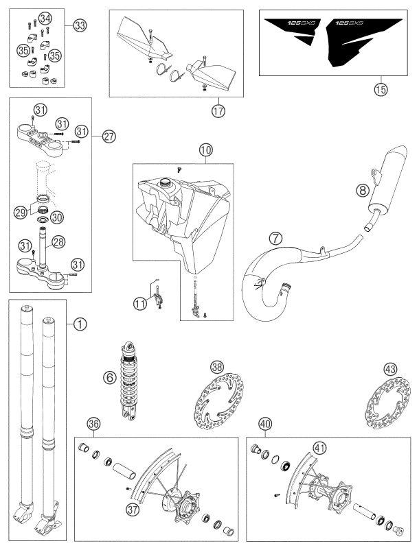 Náhled schématu NEW PARTS