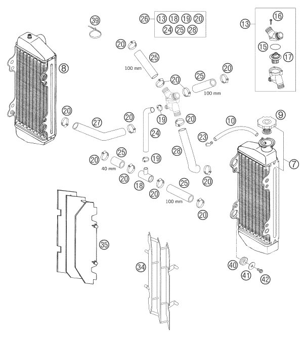 Náhled schématu COOLING SYSTEM