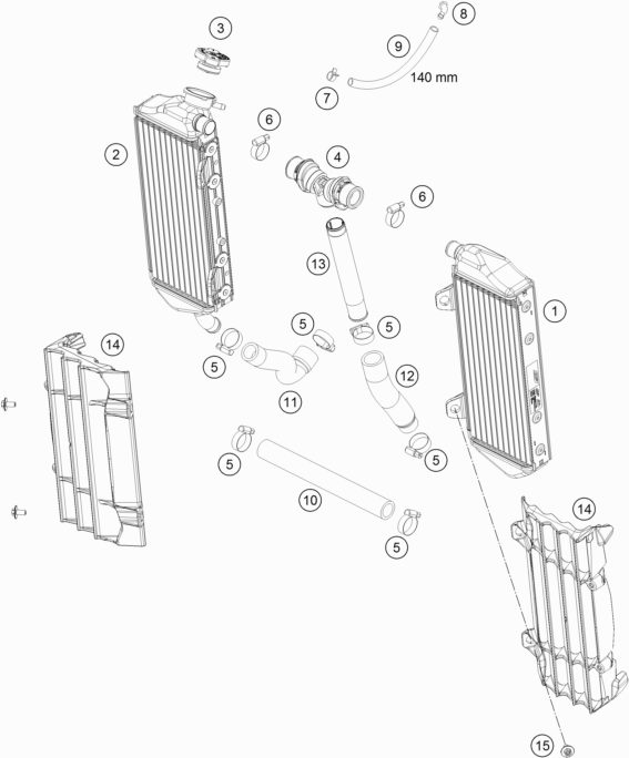 Náhled schématu COOLING SYSTEM