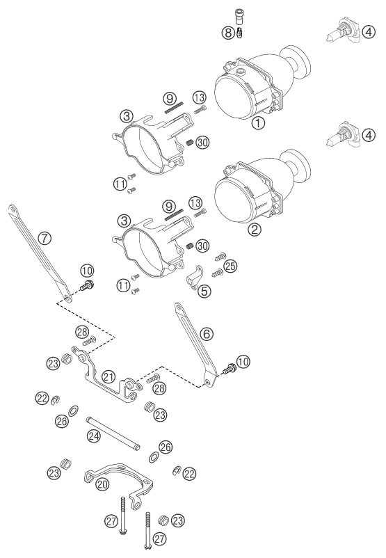 Náhled schématu LIGHTING SYSTEM