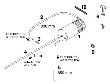 Náhled schématu EVAPORATIVE CANISTER