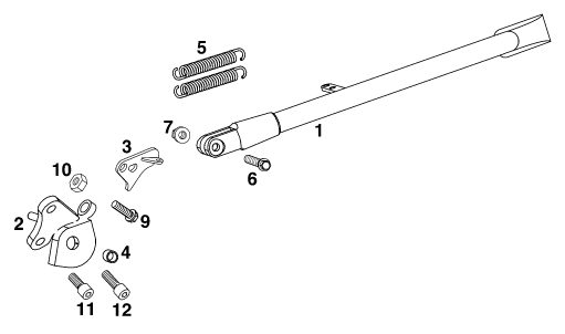 Náhled schématu SIDE / CENTER STAND
