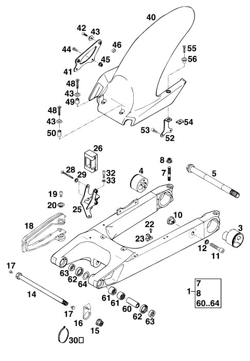 Náhled schématu SWING ARM