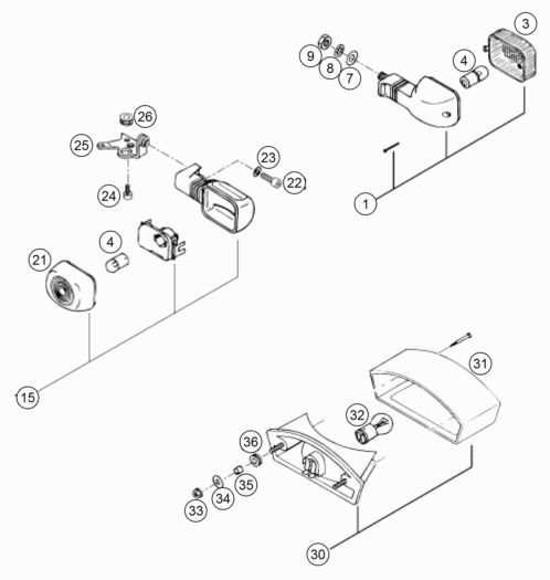 Náhled schématu LIGHTING SYSTEM