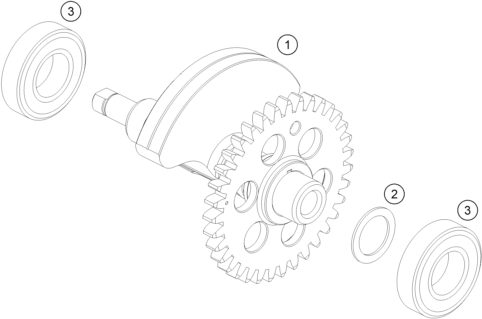 Náhled schématu BALANCER SHAFT