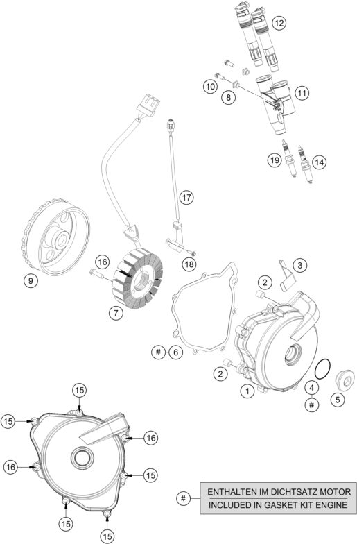 Náhled schématu IGNITION SYSTEM