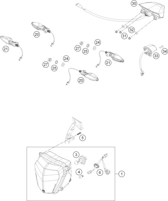 Náhled schématu LIGHTING SYSTEM