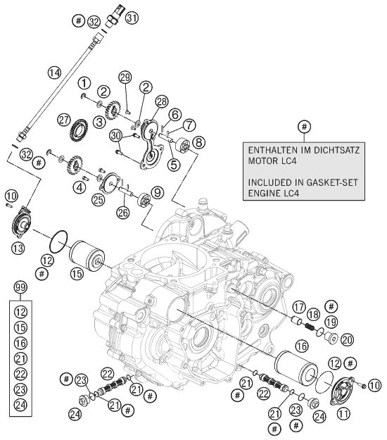 Náhled schématu LUBRICATING SYSTEM