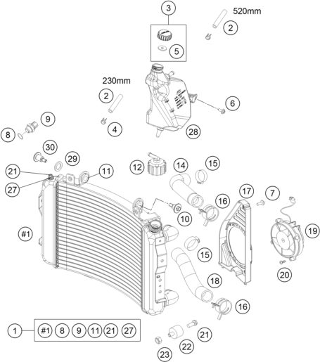 Náhled schématu COOLING SYSTEM