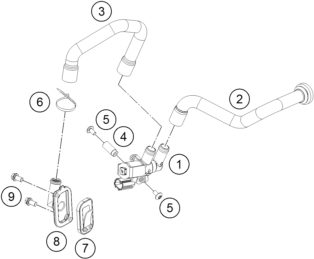 Náhled schématu SECONDARY AIR SYSTEM SAS