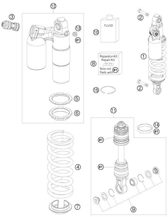 Náhled schématu SHOCK ABSORBER