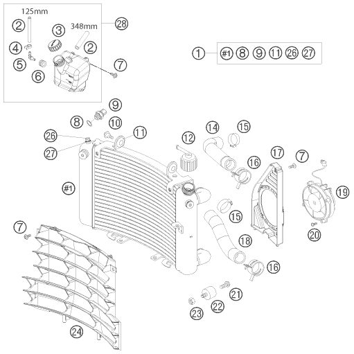 Náhled schématu COOLING SYSTEM