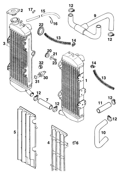 Náhled schématu COOLING SYSTEM