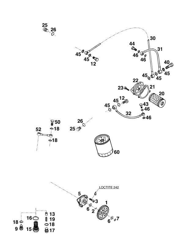 Náhled schématu LUBRICATING SYSTEM