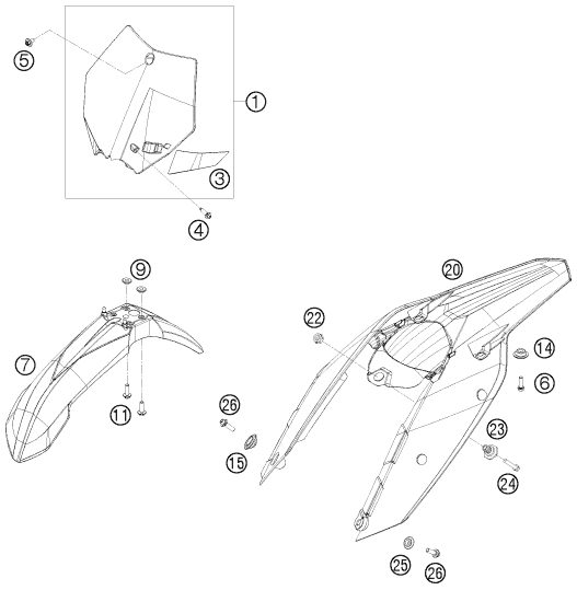 Náhled schématu MASK, FENDERS
