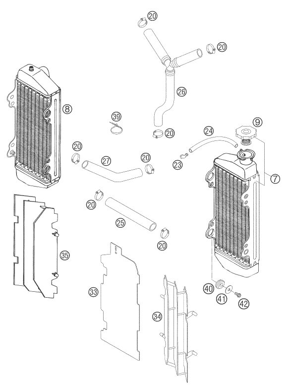 Náhled schématu COOLING SYSTEM