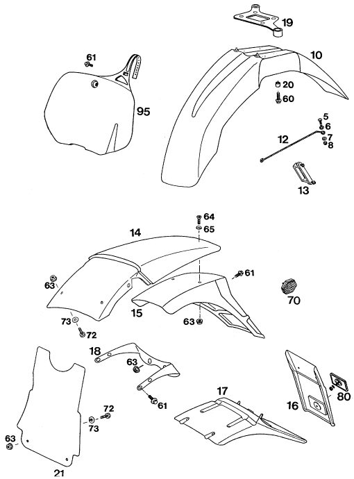Náhled schématu MASK, FENDERS