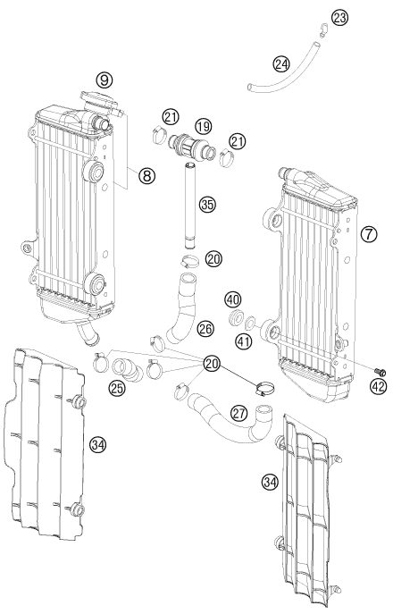 Náhled schématu COOLING SYSTEM