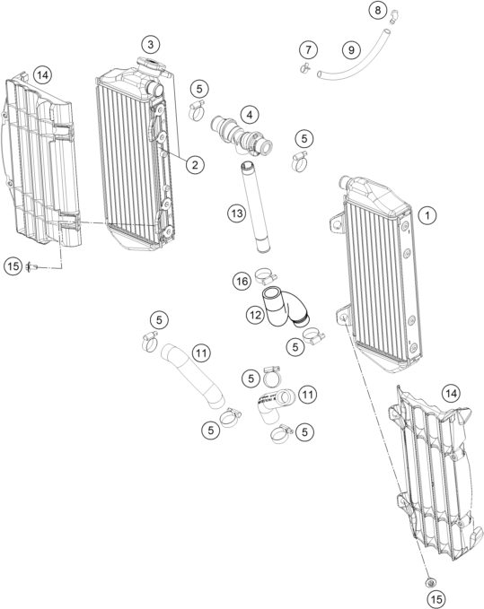 Náhled schématu COOLING SYSTEM