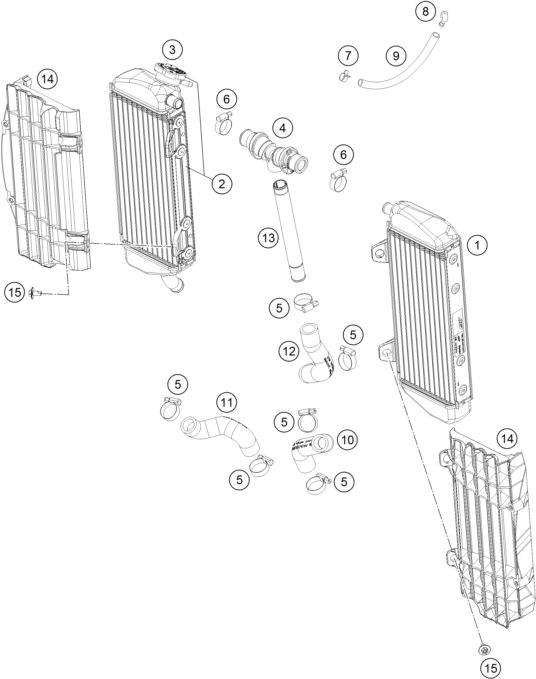 Náhled schématu COOLING SYSTEM