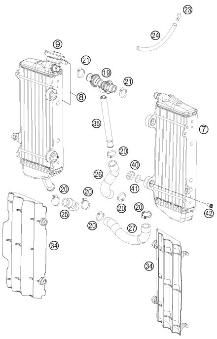 Náhled schématu COOLING SYSTEM