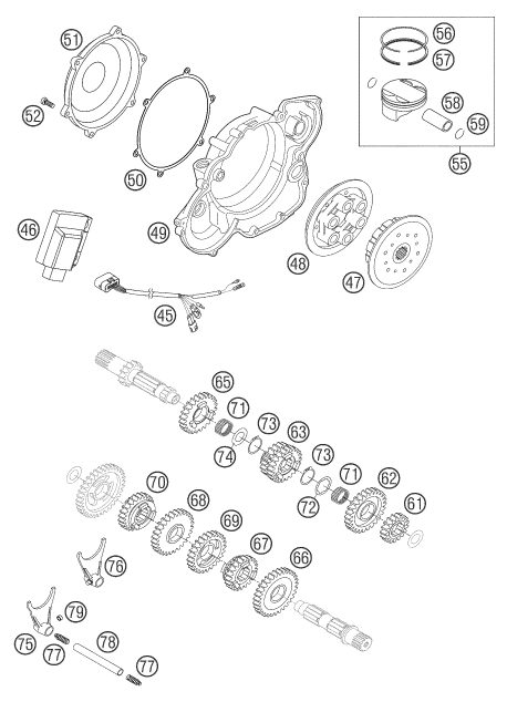 Náhled schématu NEW PARTS