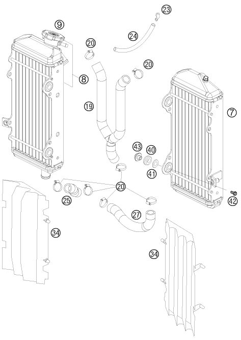 Náhled schématu COOLING SYSTEM