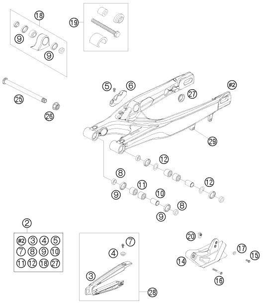 Náhled schématu SWING ARM
