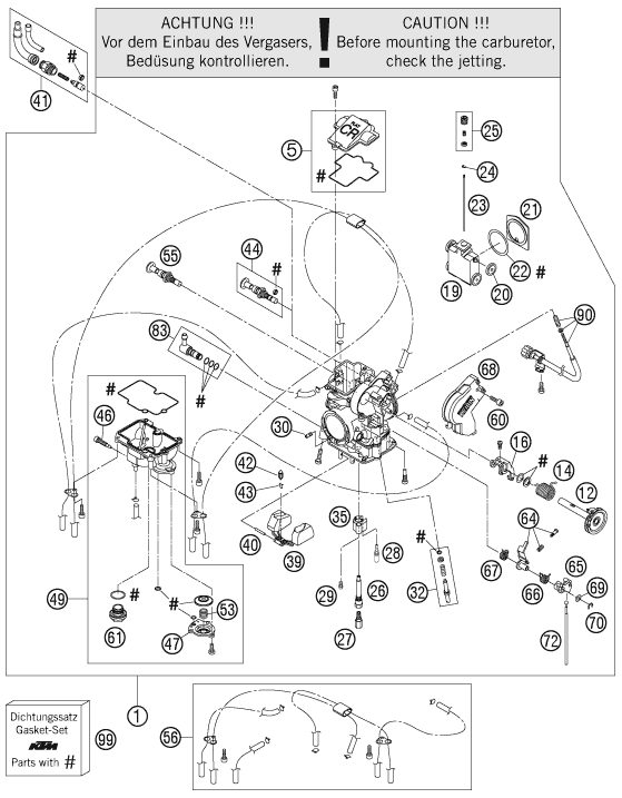 Náhled schématu CARBURETOR