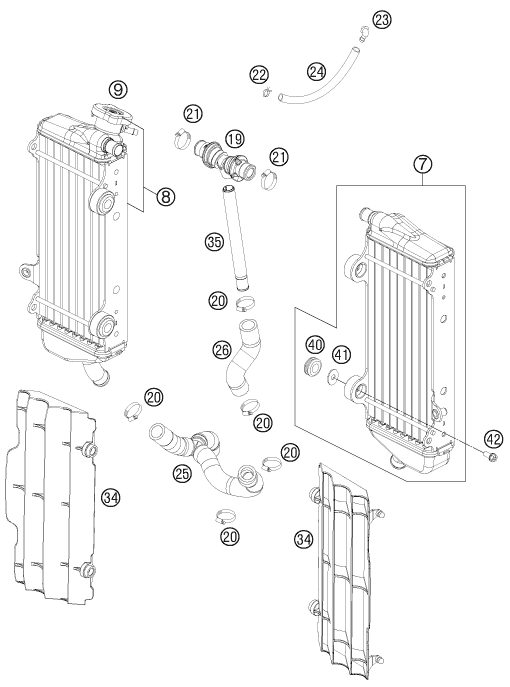 Náhled schématu COOLING SYSTEM