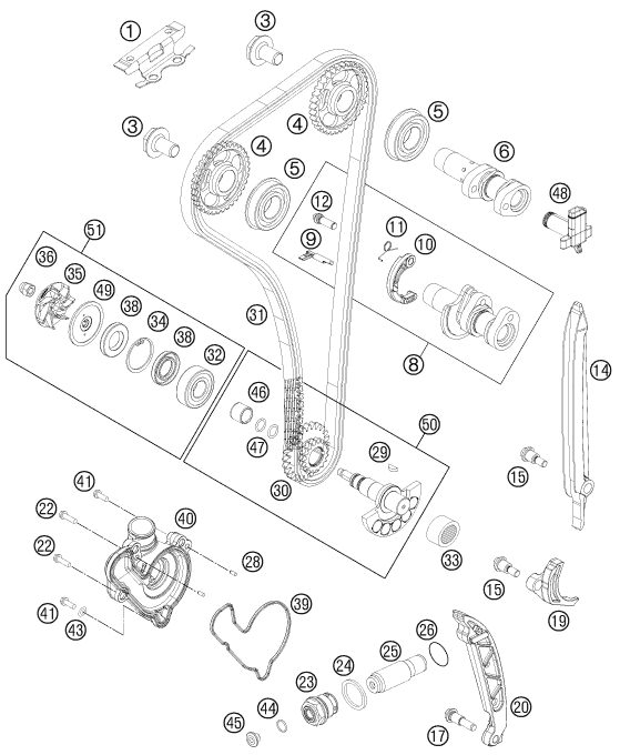 Náhled schématu TIMING DRIVE