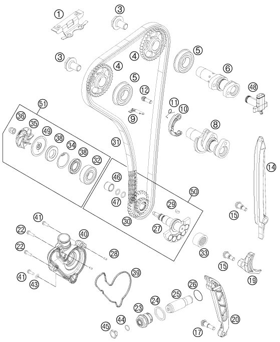 Náhled schématu TIMING DRIVE