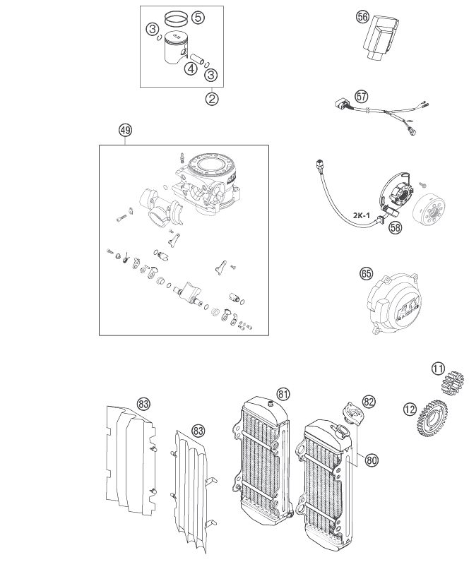 Náhled schématu NEW PARTS