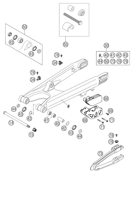 Náhled schématu SWING ARM