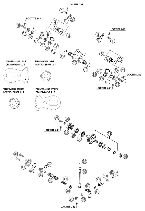 Náhled schématu EXHAUST CONTROL