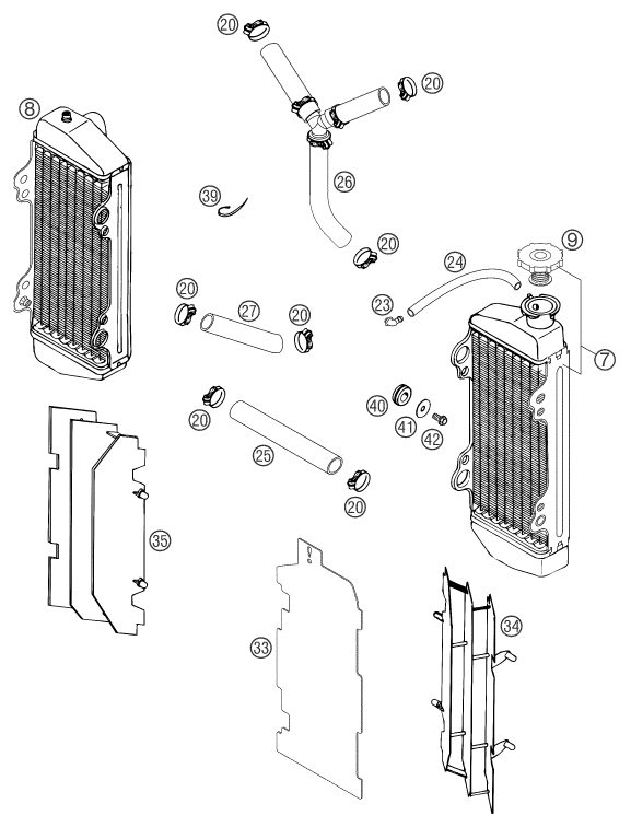 Náhled schématu COOLING SYSTEM