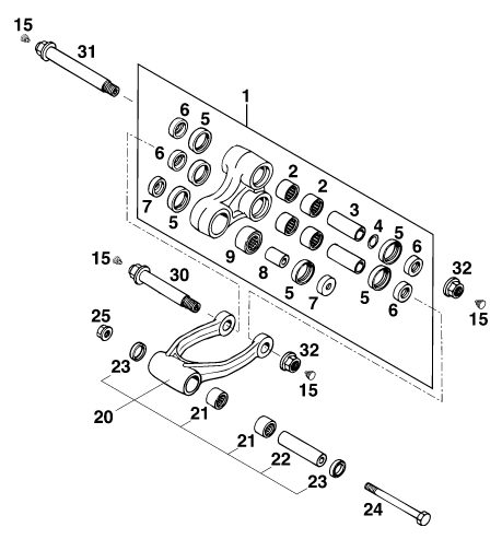 Náhled schématu SHOCK ABSORBER