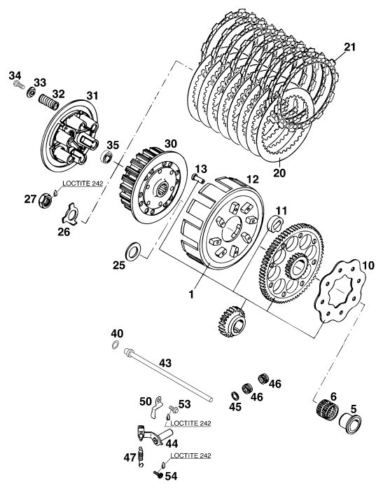 Náhled schématu CLUTCH